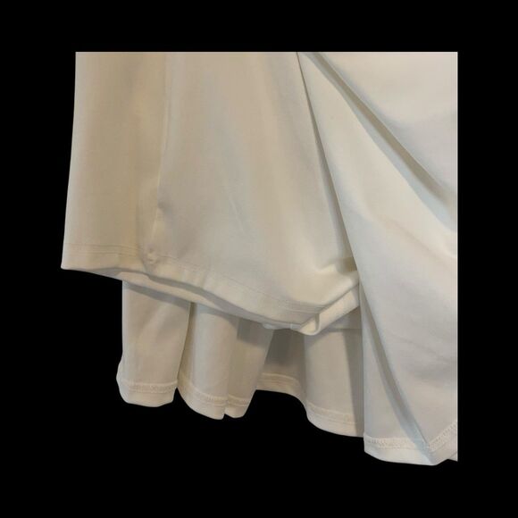 Avidlove Mini Pleated Skirt Underpants White XXL Tennis Cheerleader Uniform New - Picture 3 of 7